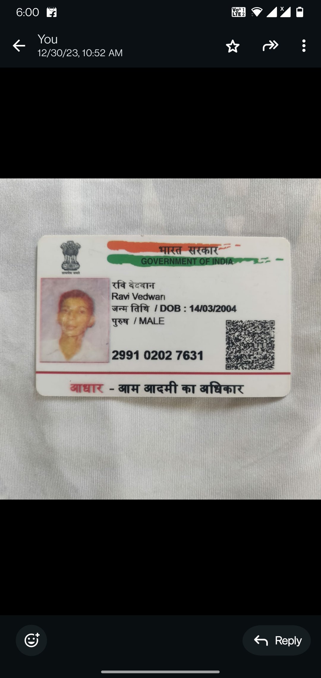Aadhaar