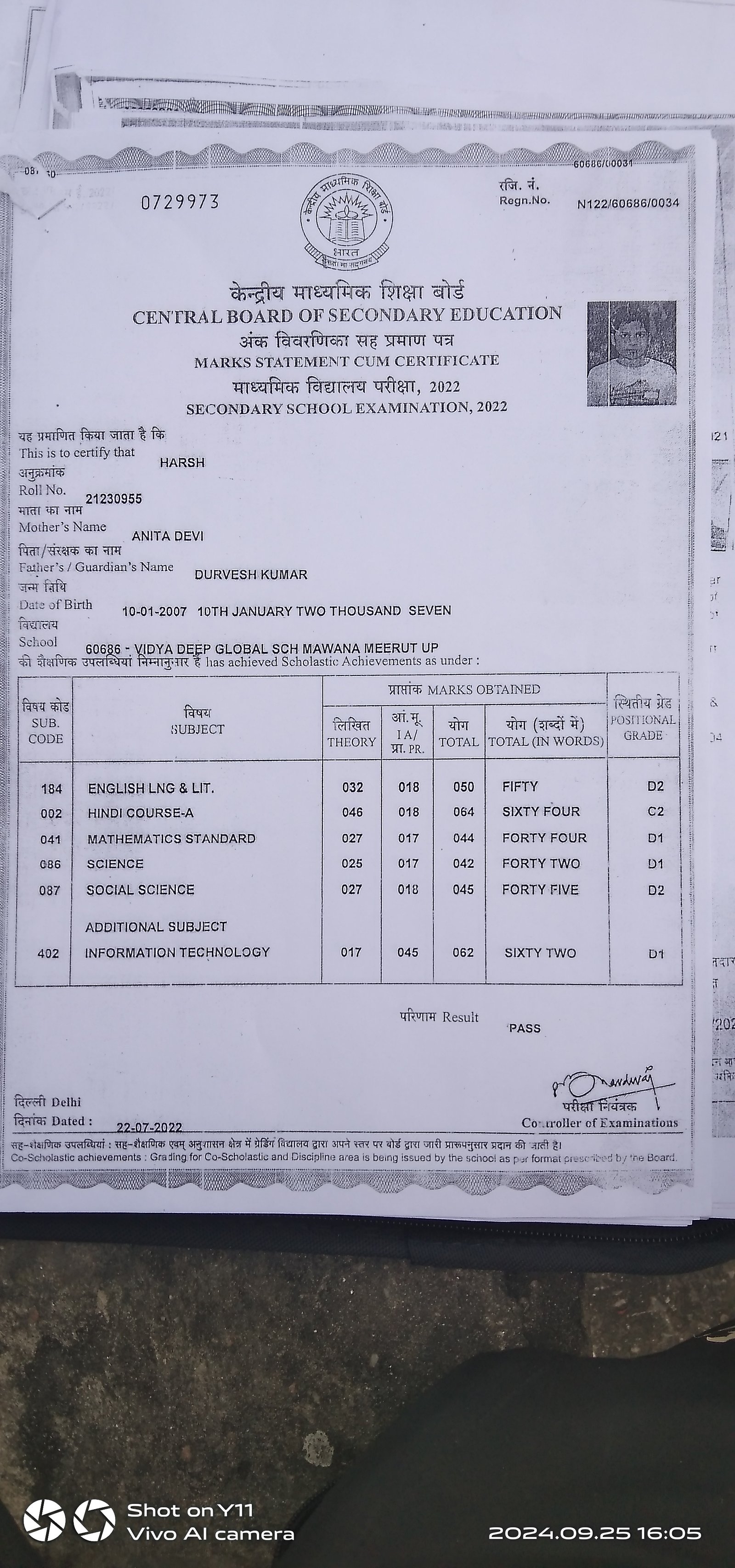 Birth Certificate
