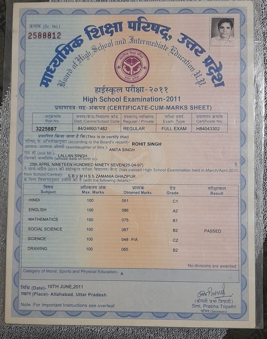 Birth Certificate
